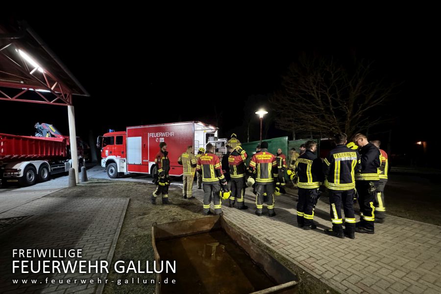 Ausbildung TH-Zug LDS in Gallun